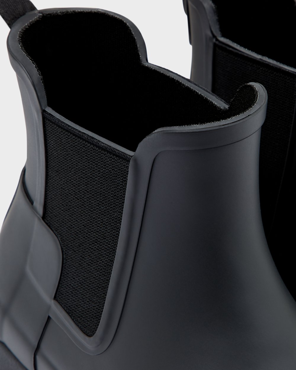 Botas Chelsea Hunter Mujer Negras Refined Slim Fit 279410-FRG